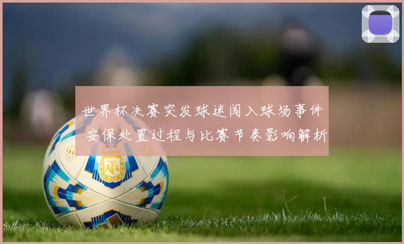 世界杯决赛突发球迷闯入球场事件 安保处置过程与比赛节奏影响解析