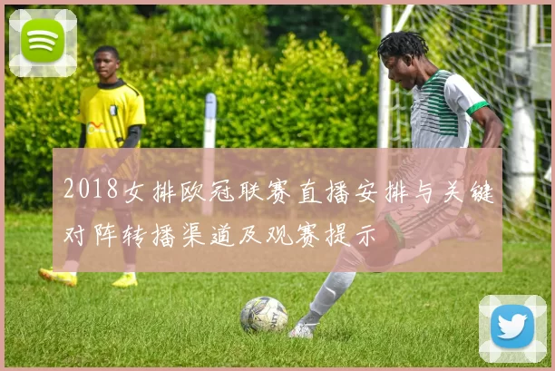 2018女排欧冠联赛直播安排与关键对阵转播渠道及观赛提示